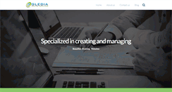 Desktop Screenshot of gledia.com
